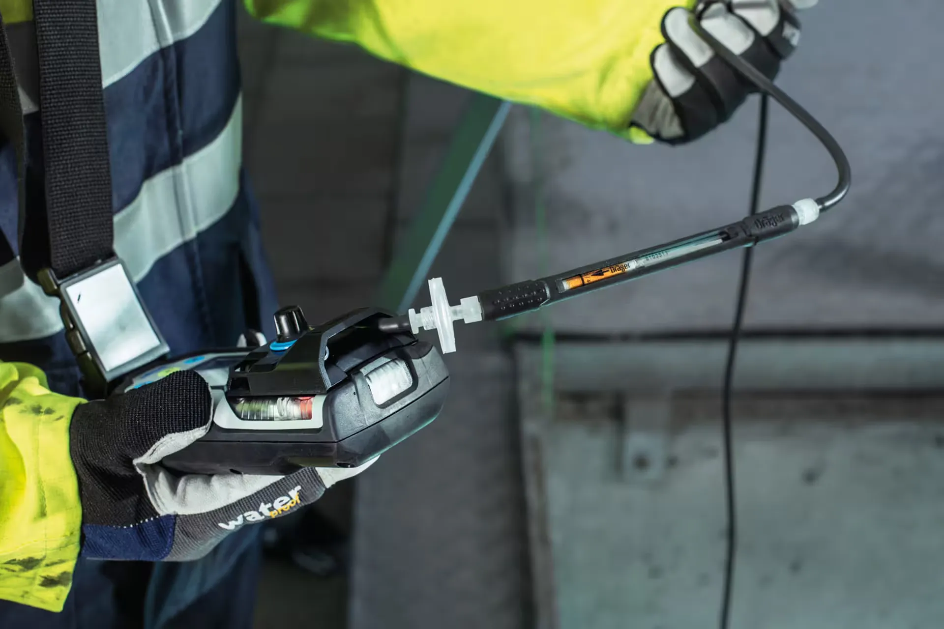 Calibrare detectoare gaze Drager